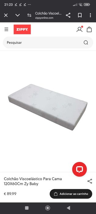 Berço Gulliver IKEA + colchão Zippy