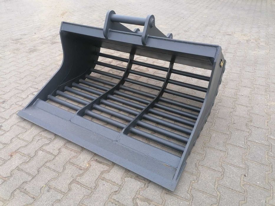 Łyżka ażurowa do koparki przesiewna – produkcja GREGOR Technic | HARDOX HB500