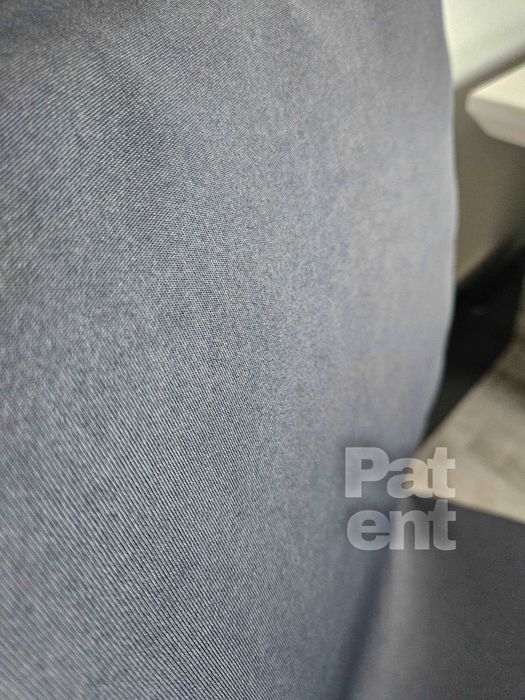 Pokrowce na krzesła grafitowe uniwersalne elastyczne 4 sztuki