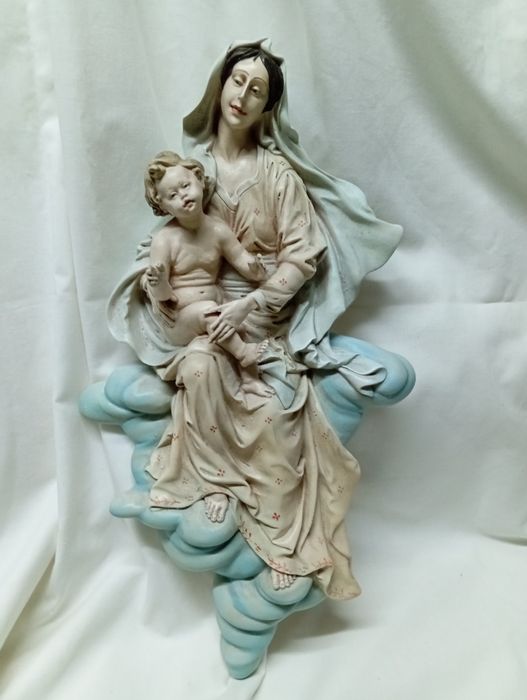 Crucifixo + Virgem com o Menino