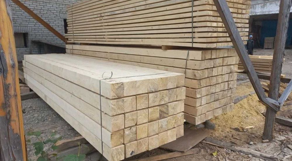 Доска 100*20*2м (Брус/Стропила/Рейка) сосна