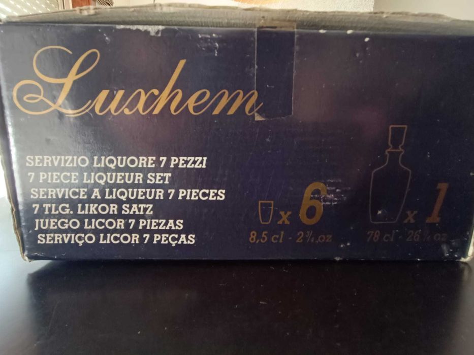 Serviço de Licor de 7 peças Rocco