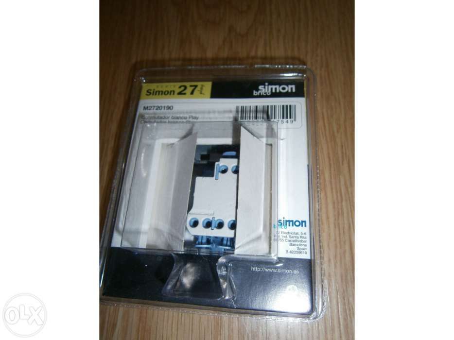 Interruptor encastrar Simon 27 Play