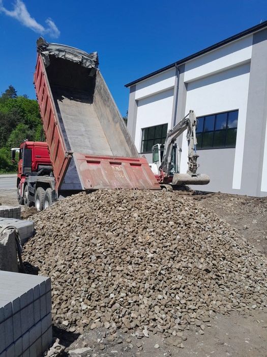Transport wywrotką, Usługi koparką 14 ton i 24 tony Szybkie terminy