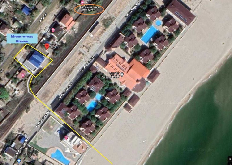 Бугаз. готель. Діючий влітку $20-25т заробіток.Терміновий продаж
