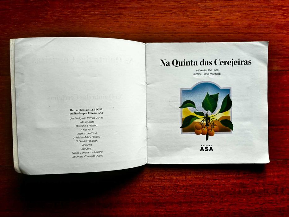 "Na Quinta das Cerejeiras" de Ilse Losa