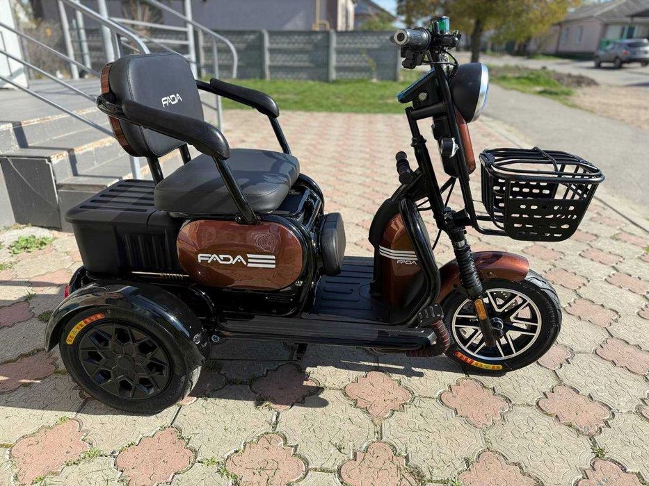 Електротрайк (трьоколісний електровелосипед)  FADA OLDі 2025