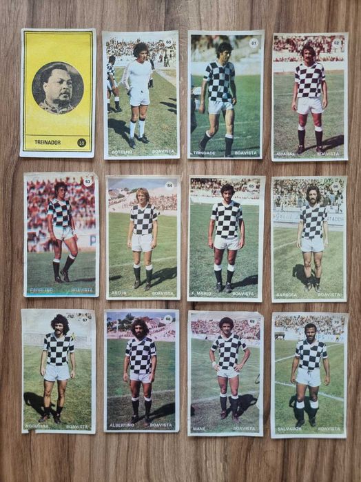 Cromos da equipa de futebol do Boavista