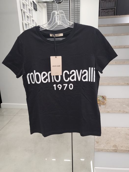 Nowy T-shirt roberto cavalli S/M