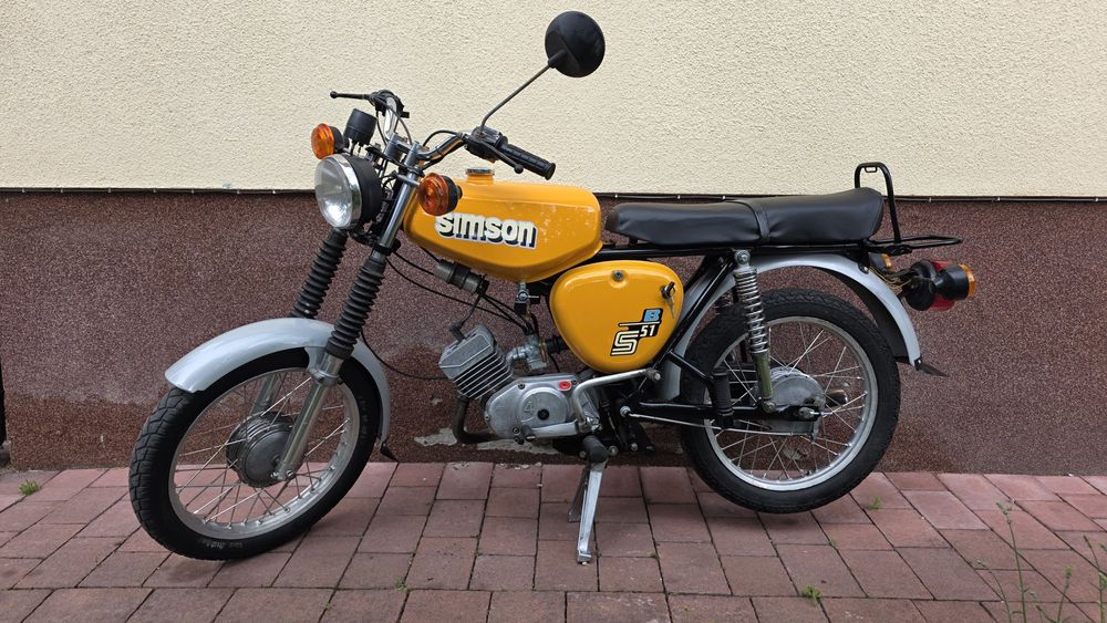 Simson s51 85r zarejestrowany 4 biegowy po renowacji  ifa motorower