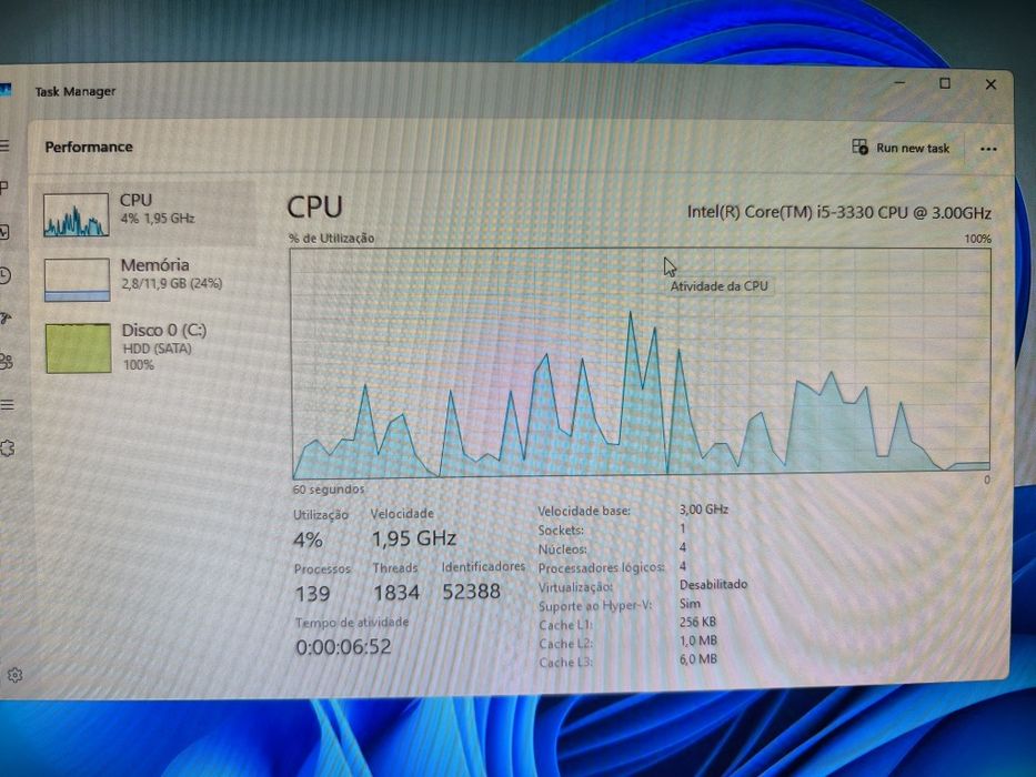 Computador torre i5 quad Core