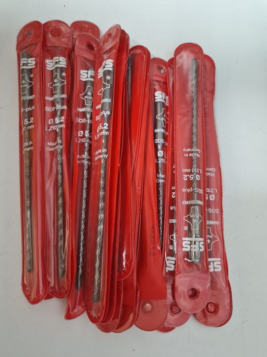 Brocas SDS para betão