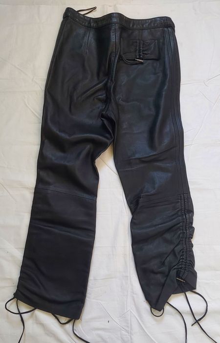 Шкіряні брюки. Розмір S/M.