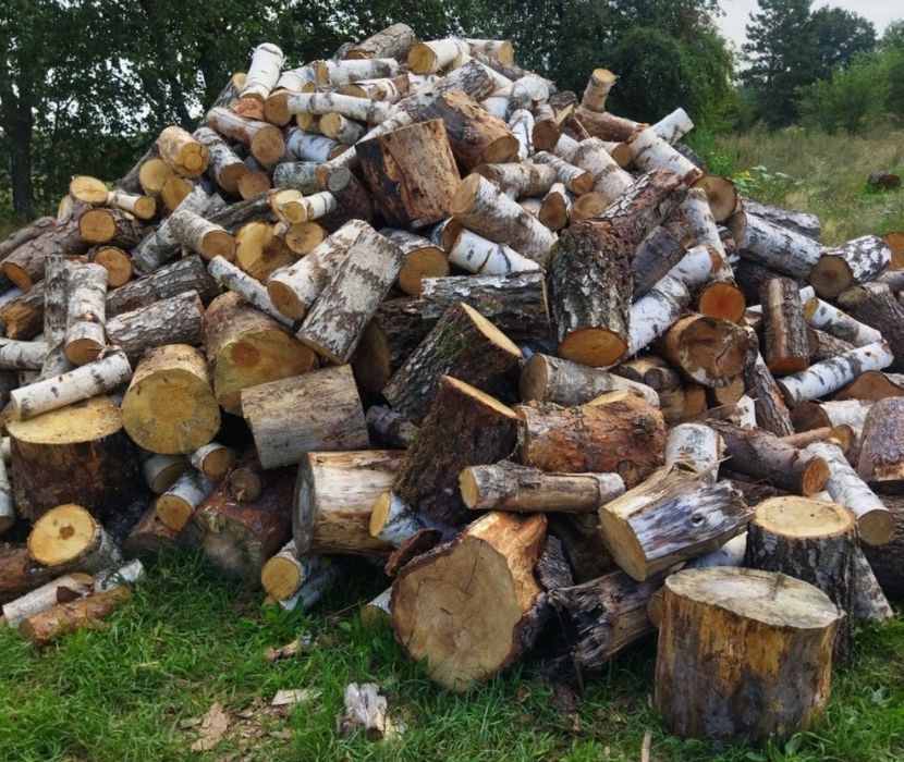 Дрова чурка вільха, береза, липа, осика