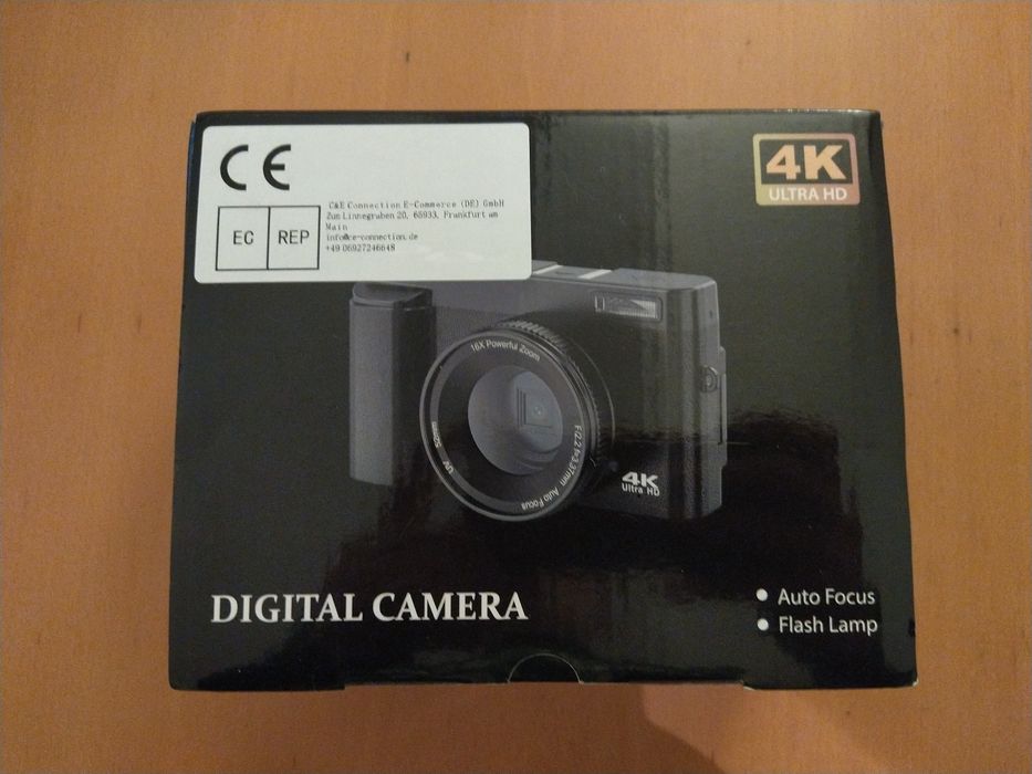 Câmara Digital 4K Ultra HD - 48MP