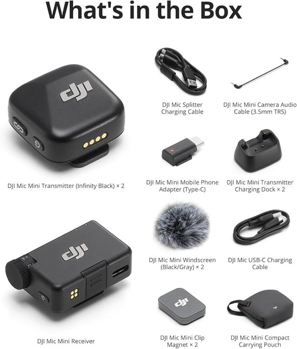 DJI Mic Mini 2 TX + 1 RX NOWY