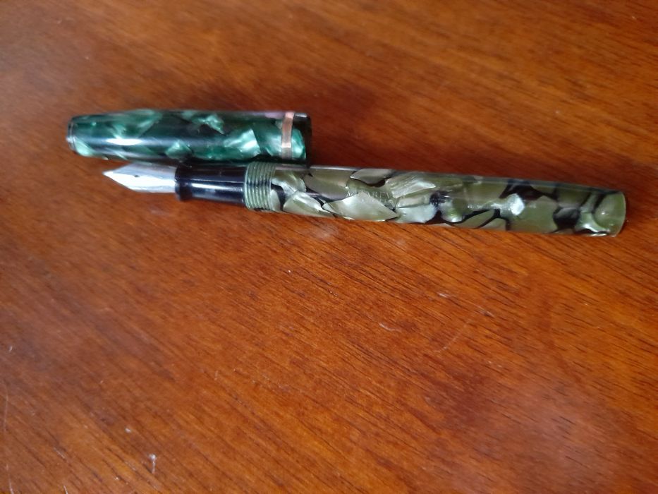 Caneta Verde de Tinta Permanente