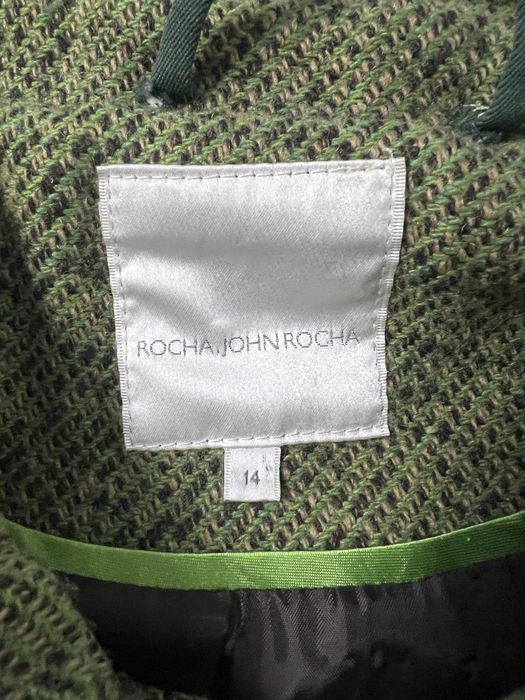 Wełniany płaszcz John Rocha