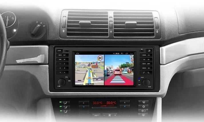 BMW E39 X5 E53 1996–2003 – Radio Android 15 7” CarPlay Android Auto 2GB/32GB GPS Nawigacja Stacja Multimedialna WiFi Bluetooth DSP PL