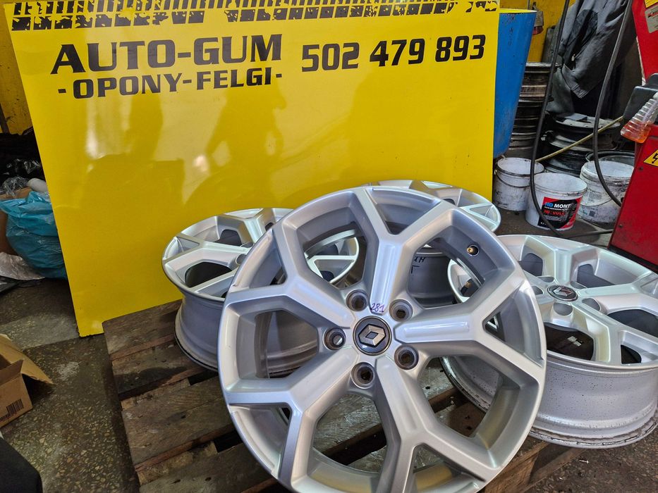 Alufelgi 5x114,3 17 Renault Megane Clio Laguna Captur Talisman Fluence Austral Kadjar OE 7.0"x17" ET40