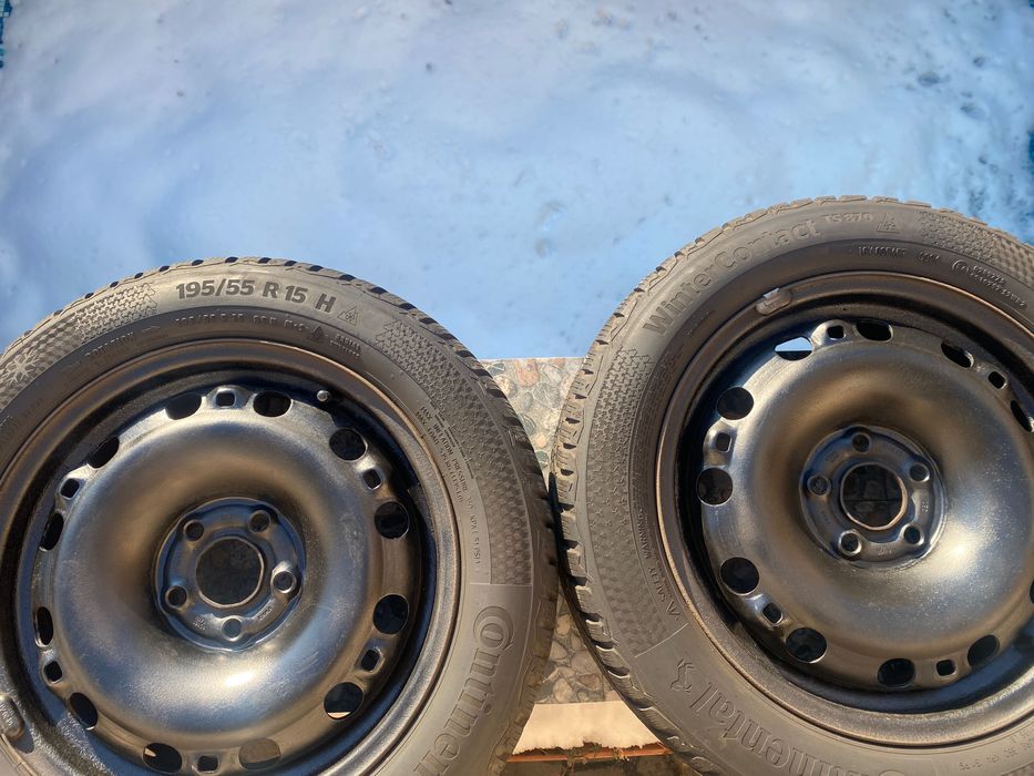 5 100 195 55 r15 vw skoda rapid fabia continental 2024 рік