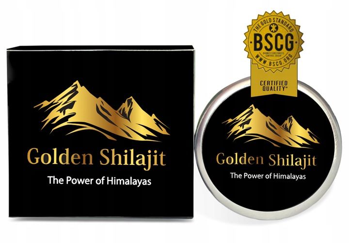 żywe mumio oryginalny golden shilajit himalajski 100% czysty 50g moc stawów