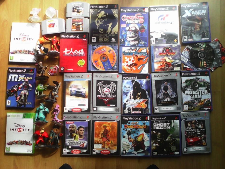 jogos dreamcast, x-box, playstation, nintendo, infinity (Apenas Local)