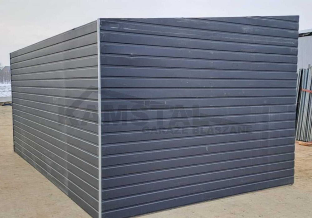 OKAZJA – garaż  3 × 5 m |brama uchylna|dach jednospadowy spad na bok