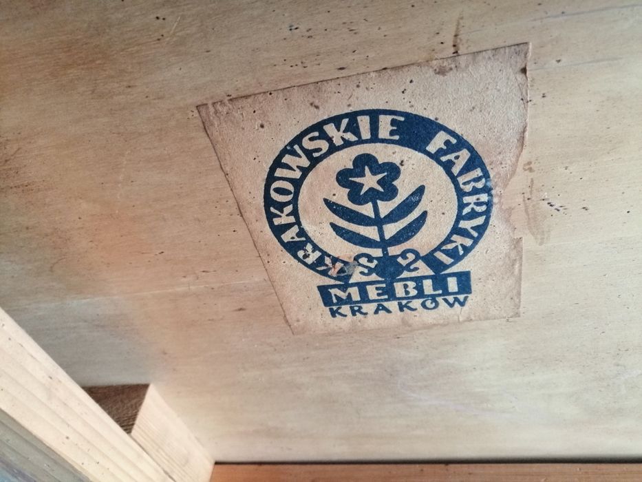 Stary stół proj.M.Grabiński