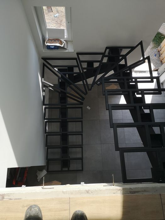 Schody metalowe konstrukcja stalowa