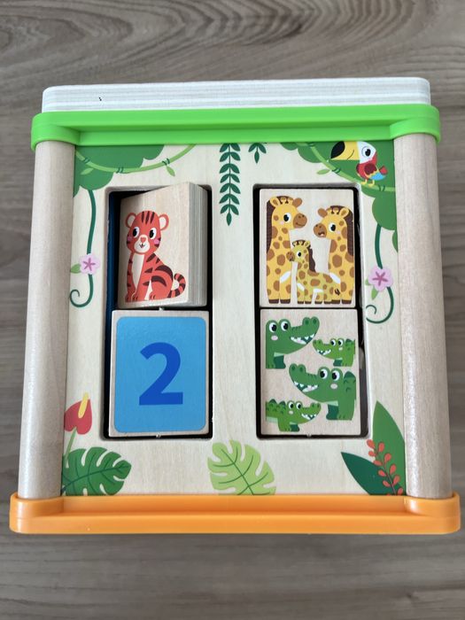 Kostka edykacyjna, activity cube, 18m+