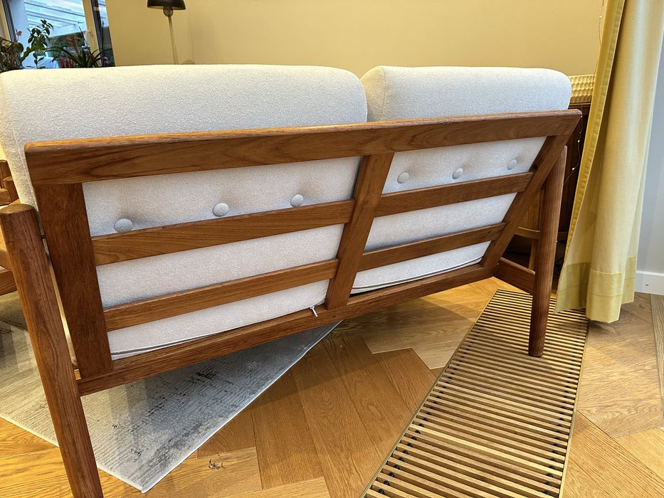 Dunskie meble Tekowe Vintage designer Domino Møbler, lata 70