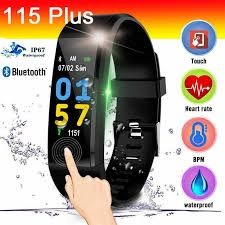 Smartwatch M115 pomiar ciśnienia, pulsu, kroków, snu, menu j. polskie