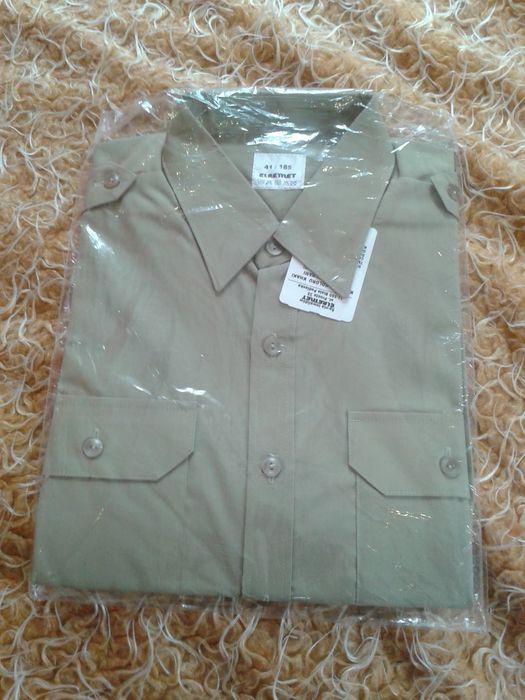 Koszula wojskowa, krótki rękaw, khaki, Straż Graniczna, roz.431/185