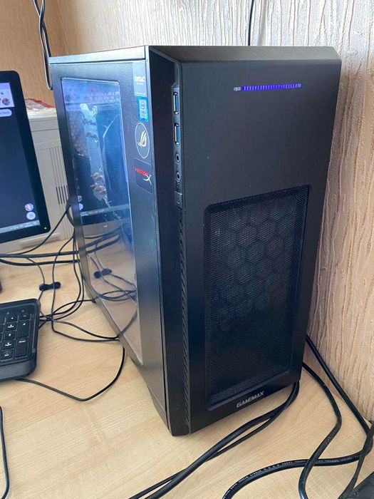 Монитор+сис.блокi3-8100/32Gbddr4/500х2GbSSD/120GbHDD/ GTX1060 6Gb