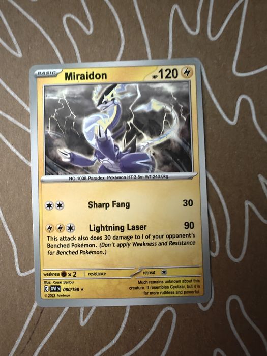 Karta pokemon Miraidon