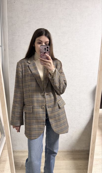 Піджак в клітинку