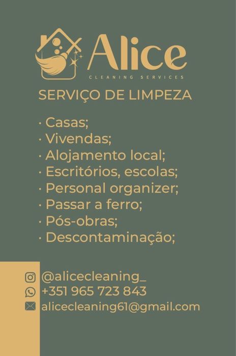 A sua Limpeza é a nossa missão!