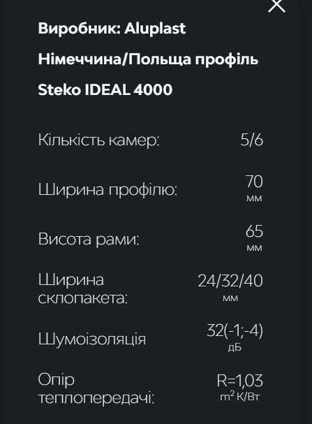 Вікна Steko, нові,