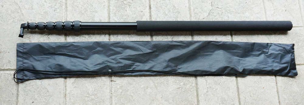 Wysięgnik tyczka boompole  5 metrów z głowicą i uchwytem do smartfona