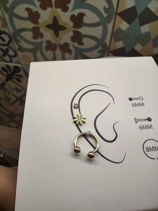 Kolczyki Coach Piercing zestaw kolczyków