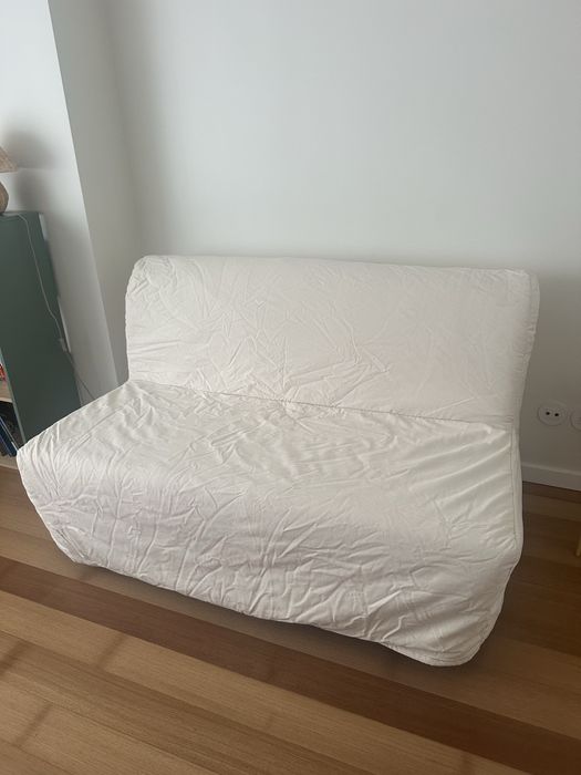 Sofá cama ikea Lycksele murbo cru