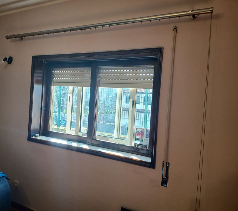 Varões de cortinado inox