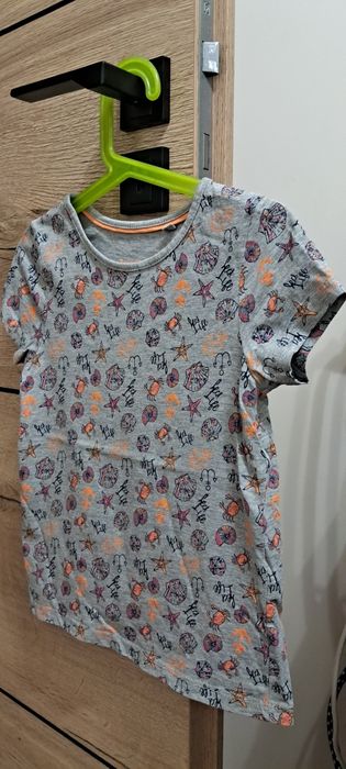 Koszulki/t-shirty szt. 7 dla dziewczynki roz. 110-116