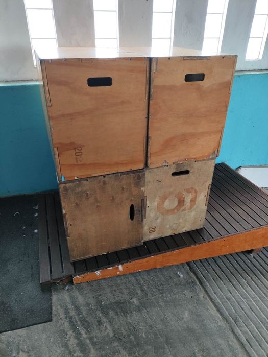 Diversos materiais de ginásio/CrossFit