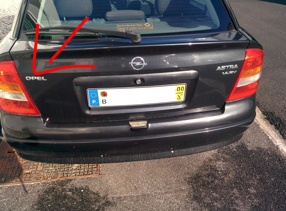 Farol traseiro Opel Astra ( G ) 2000