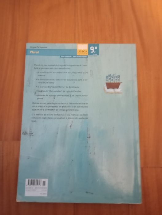 Livro escolar de português