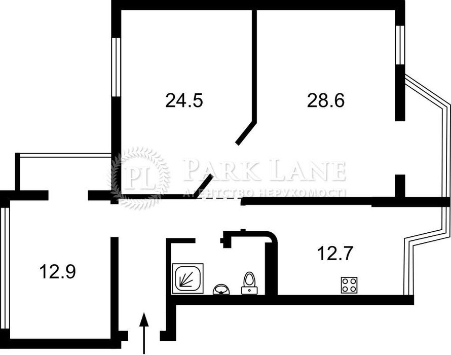 Новий ремонт! Є ГАЗ! 3к 96м2 Ахматової Анни 11  Позняки Осокорки.