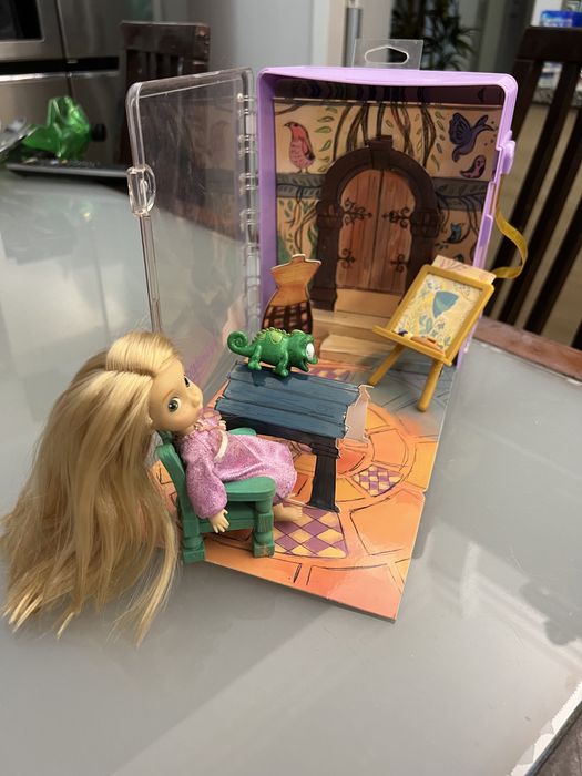 Boneca Rapunzel Alice País Maravilhas