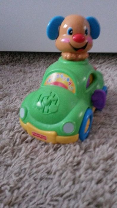 Fisher Price autko szczeniaczka j. polski OKAZJA